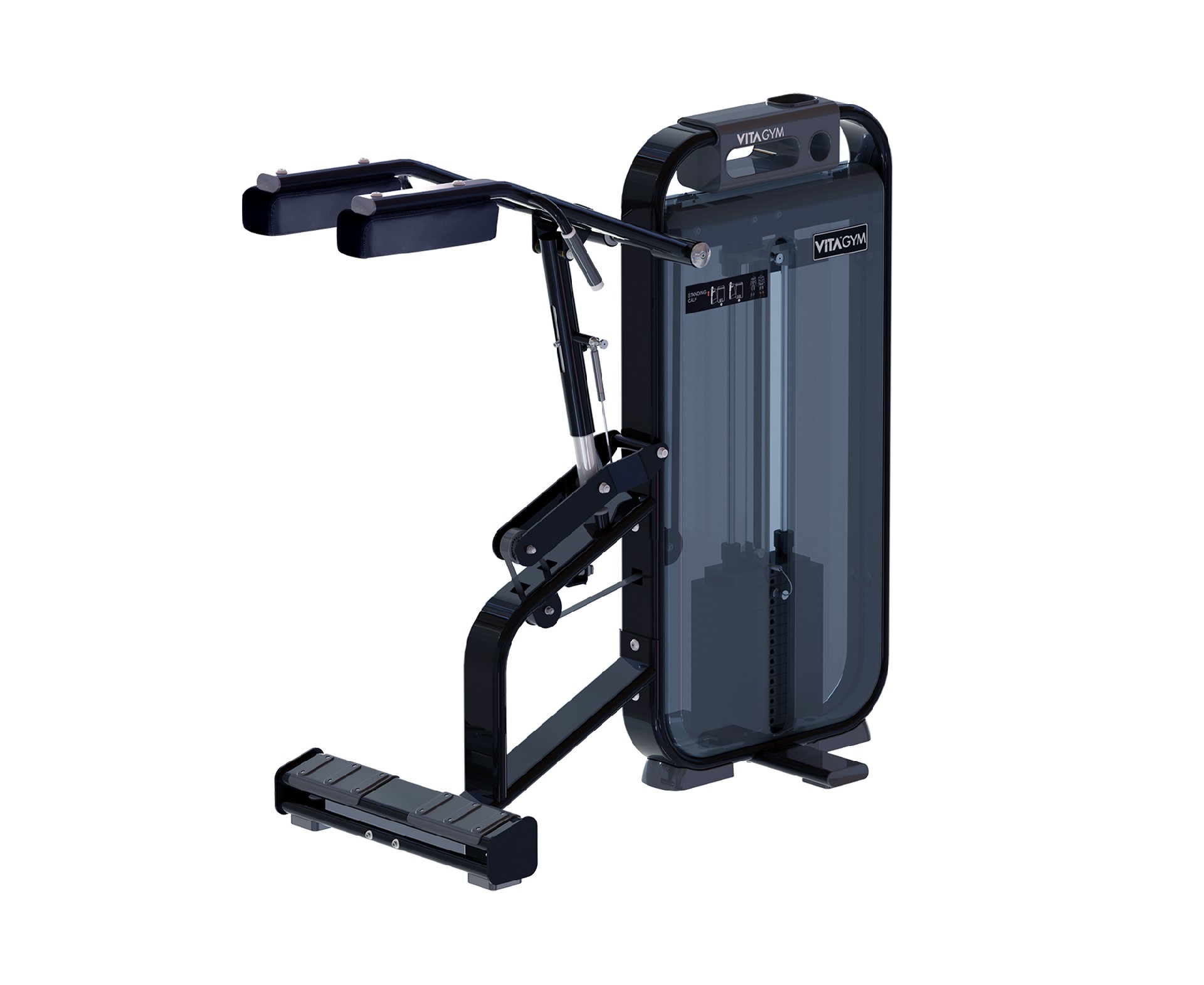 蝴蝶式胸肌训练器(图4) 蝴蝶式胸肌训练器(图4)