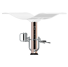 双柱肩关节康复器(图5) 双柱肩关节康复器(图5)