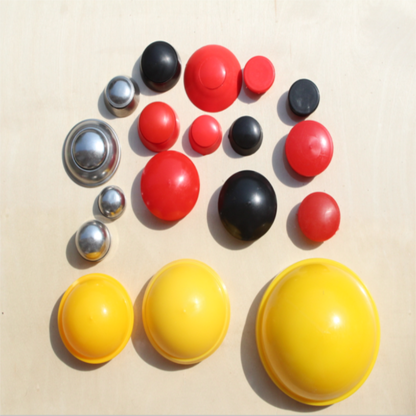 室外健身路径配件 塑料帽 铁帽 压腿架吊环手柄体育器材配件(图1)